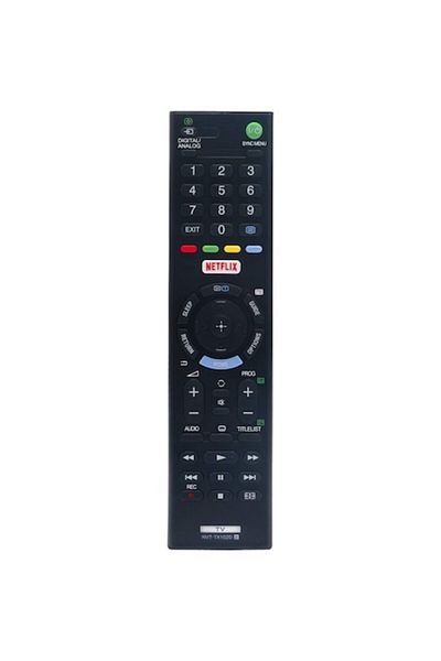 Bogadini Universal Remote Control For Sony Smart TV RMT-TX102D LED/LCD, Identical To The Original, Black