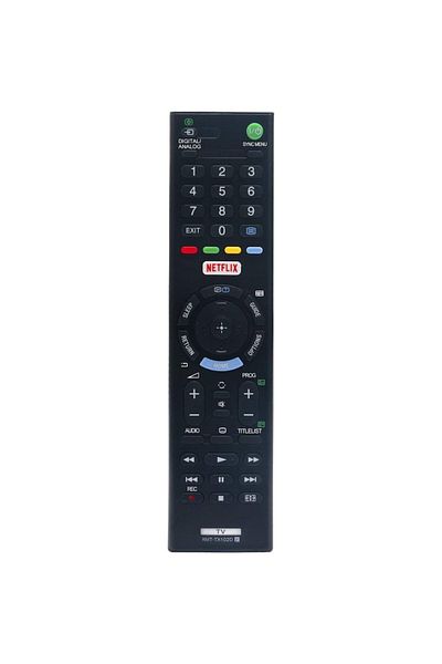 Bogadini Universal Remote Control For Sony Smart TV RMT-TX102D LED/LCD, Identical To The Original, Black