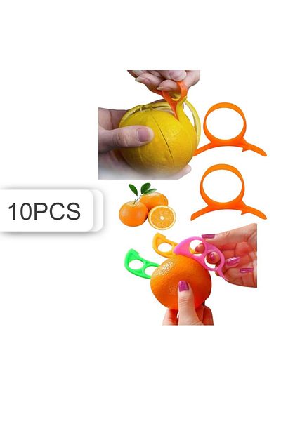 Generic 10PCS Jagua Orange Peeler Multifunctional Innovative Small Innovative Multicolor