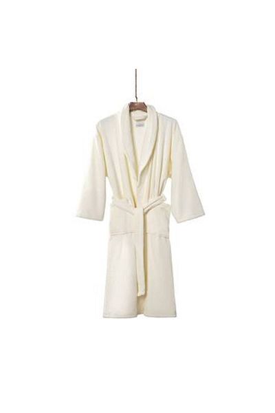 Fieldcrest Fieldcrest Volur Bathrobe - Cream, Large
