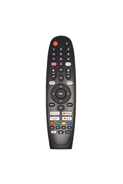 Bogadini Universal Remote Control Compatible with Allview TV, Diamant, Vision Touch, Led/lcd, Black