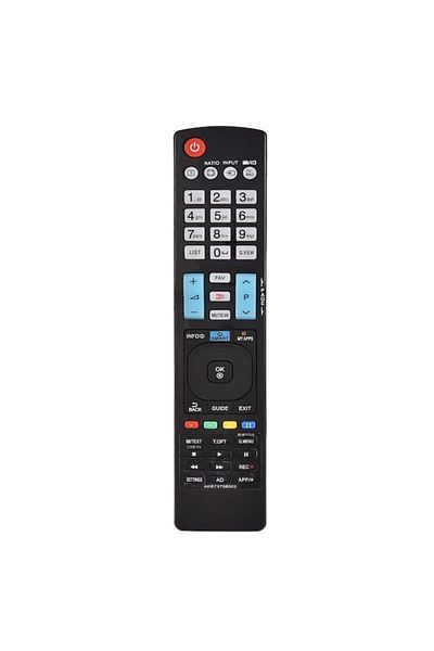 Bogadini Universal Remote Control Compatible with LG LED/LCD AKB73756502, Identical to the Original, Black