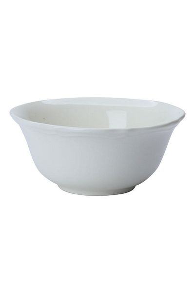 Alsaif Gallery Porcelain Bowl Alsaif Gallery, 5.5 Inch - White