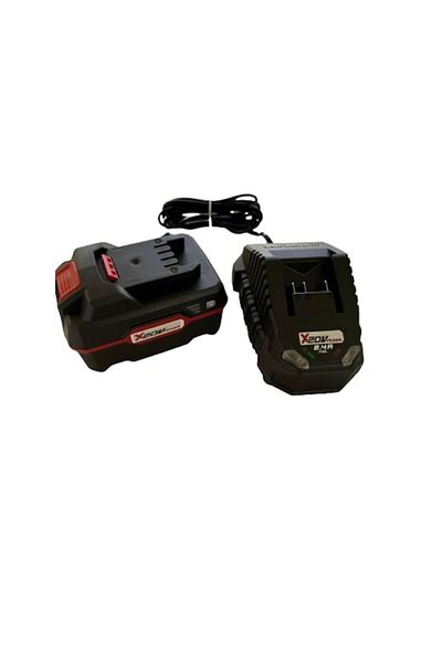 PARKSIDE Set incarcator 2, 4 Ah si acumulator de 4 Ah Parkside X20V Team