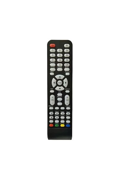 Bogadini Universal Remote Control Compatible with Vinchi LED/LCD Televisions, Plug & Play, Black