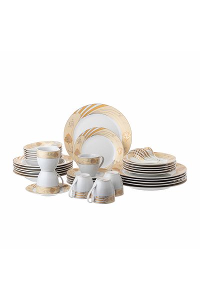 HIC Ceramic Dinner set 42 pieces for 6 persons