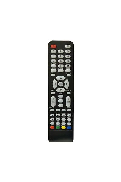 Bogadini Universal Remote Control Compatible with Vinchi LED/LCD Televisions, Plug & Play, Black