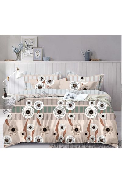 OEM Double bed linen Cotton FINET, for 2 people, 6 pieces, Bed sheet 230 x 250cm