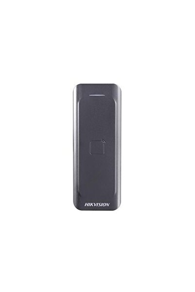 Hikvision Cititor de carduri Hikvision DS-K1802EK, card EM, 125 KHz, procesor 32-bit, IP 65 (Negru)