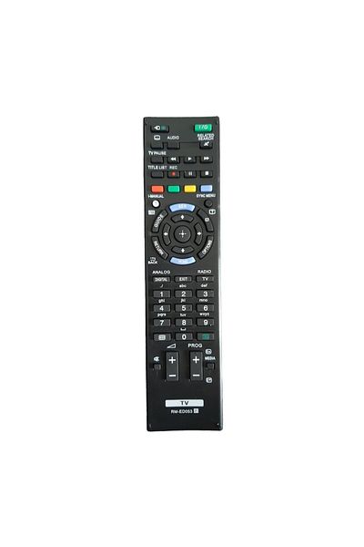 Bogadini Universal Remote Control Compatible with Sony Smart TV LED/LCD RM-ED053, Black