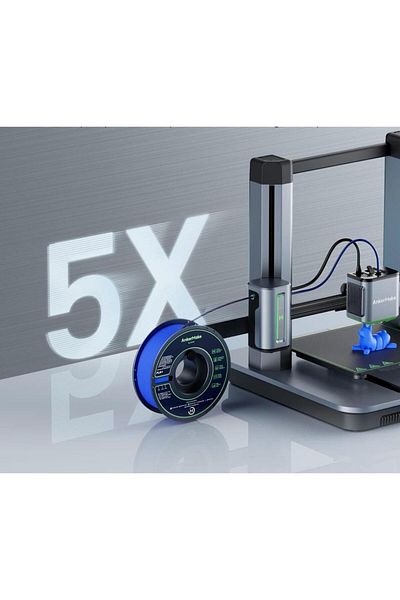 Anker Set de 2 x Filament AnkerMake PLA+ pentru imprimanta AnkerMake 3D, 2 kg