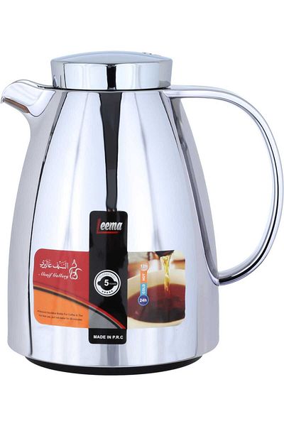 Alsaif Gallery Thermal Glass Thermos Lima Alsaif Gallery, 0.35 Liters, Silver