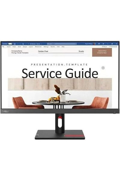 LENOVO ThinkVision S24i-30 23.8 [24 Class] Full HD LED Monitor - 16:9 - Raven Black