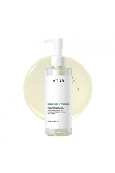 ANUA Anoa Korean Oil Makeup Remover with Heartleaf Extract and Vitamin E, 200ml