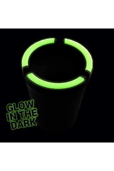 AUTOSMART Glow Ashtray for Sedan Black