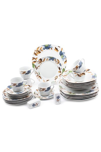 HIC Ceramic Dinner set 32 pieces for 6 persons