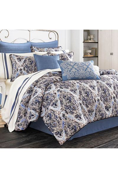 Pierre Cardin Santorini Multicolor Duvet Set, Double, Super King Size, 8 Pieces
