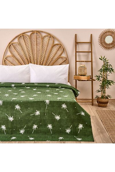MATMEL Soft Pals Double Pique - Green - 200X220 cm