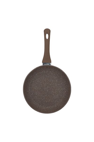 Alsaif Gallery Rocky Granite Pan, 24 cm - Brown