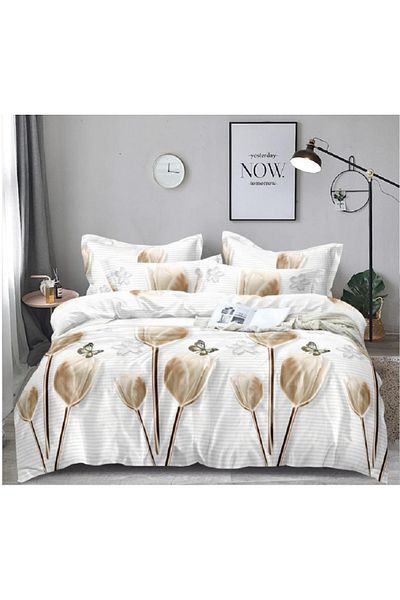 OEM Double bed linen Cotton FINET, for 2 people, 6 pieces, Bed sheet 230 x 250cm
