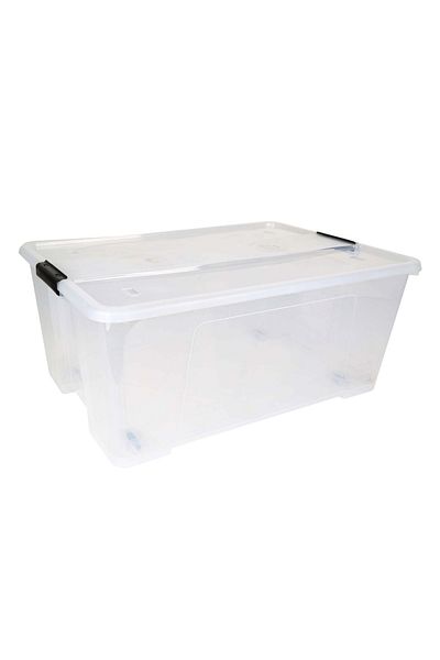 Home Plastic Storage Box, 72L, 1006666