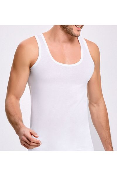Loule Men's Clothing Modal & Cotton 4 Pieces Undershirt Ll.Il11.Ke004.001