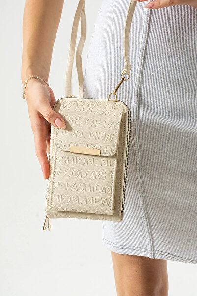 Gullfoss حقيبة كتف وحقيبة كروس نسائية مع حجرة للهاتف مقاس 20x13 سم