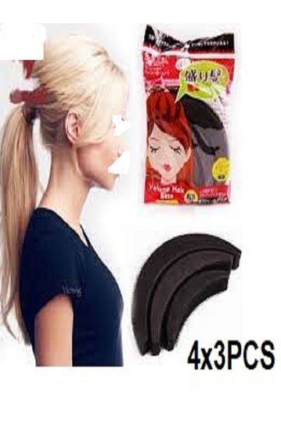 Generic 3 Pieces Hair Styling Pads and Hair Styling Tools: