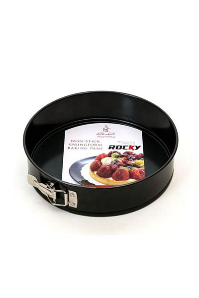 Alsaif Gallery Cake Mold Steel Alsaif Gallery, Round, 26 cm - Black