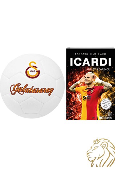Galatasaray LİSANSLI GALATASARAY PREMIUM FUTBOL TOPU + İCARDİ KİTABI HEDİYELİ