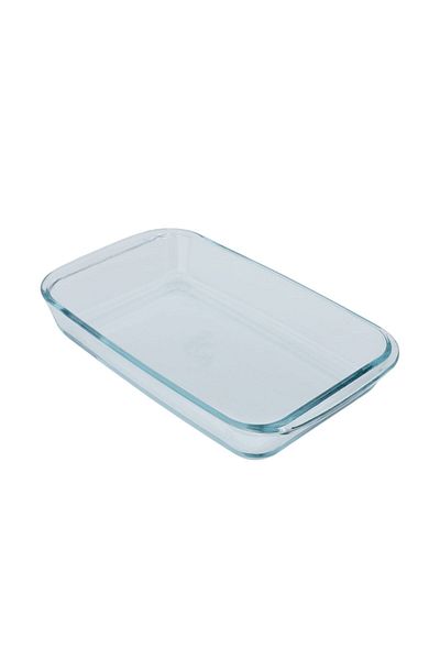 Alsaif Gallery Glass Oven Tray Alsaif Gallery, 1.5 Liter, Rectangular - Transparent