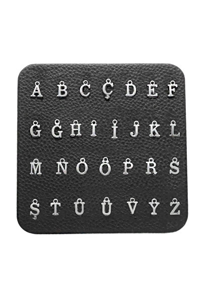 Tesbihane Kişiye Özel Kararmaz Metal Harf Püskül Ucu