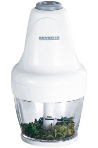 Severin UZ 3861 Electric Mincer for Meat, Herbs, Vegetables, Nuts etc. Mini Chopper with Pulse Switc