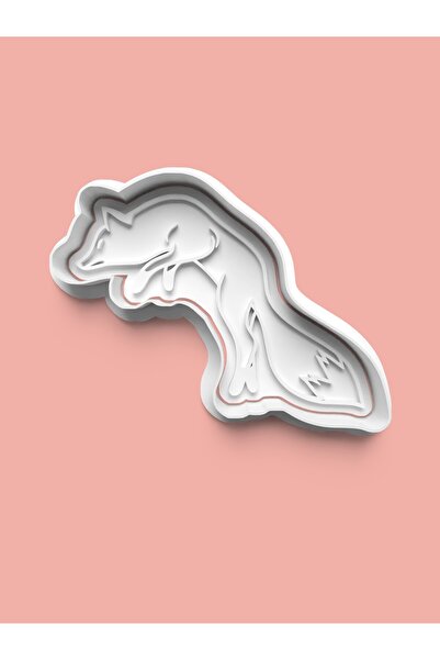 AKTASTORE Fox Figure Cookie Mold and Sugar Dough Mold