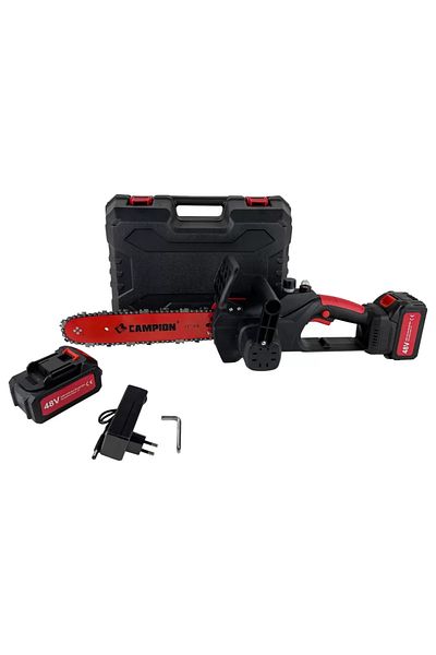DRSELL Chainsaw with 2 Campion Batteries, 48V, 30cm Blade 2400W