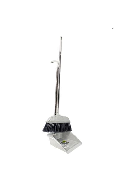 rexa Dustpan and Brush Set with Long Handle – Easy & Comfortable Cleaning