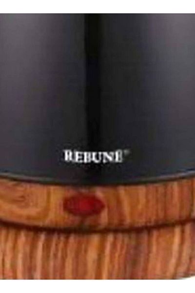 rebune Electric Kettle 1 Liter 1500 Watt Re-1-089 Black/Beige