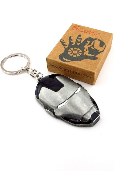 Solfera War Machine Marvel War Machine Helmet Metal Keychain Kc327