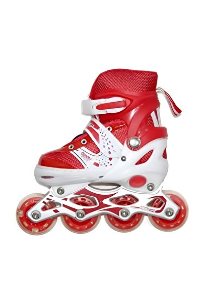 rexa أحذية تزلج بأربع عجلات قابلة للتعديل للأطفال - حذاء مخملي مضمن للجنسين ل...