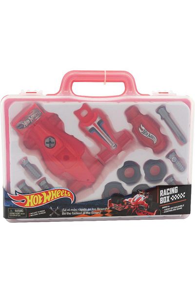 HOT WHEELS Racing Box Race Car Briefcase Die-cast Toy Model