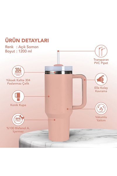 COFFEEHUTT أي كوب ترمس 1.2 لتر