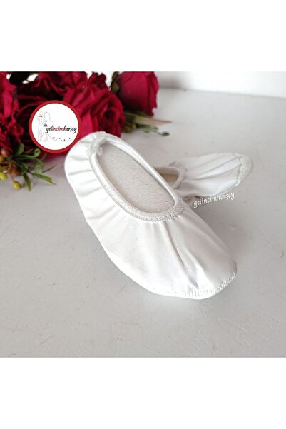 Gelincimherşey Бели детски танцови обувки Pisi Pisi