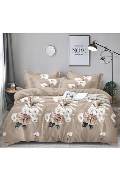 OEM Double bed linen Cotton FINET, for 2 people, 6 pieces, Bed sheet 230 x 250cm