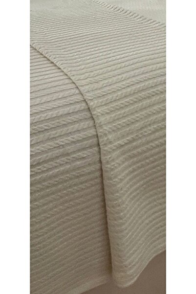 Zeren Home Single Cotton Pique Set with Hair Braid Model - Fitted Sheet 160 X 220 cm