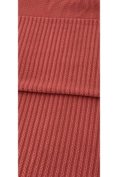 Zeren Home Single Cotton Pique with Hair Braid Model - Bedspread 160 X 220 cm