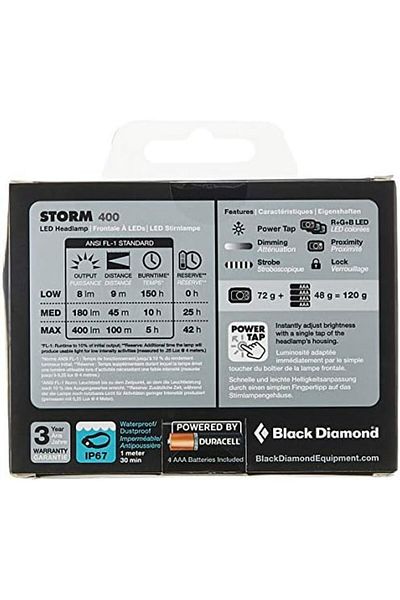 BLACK DİAMOND Black Diamond Storm 400 Headlamp