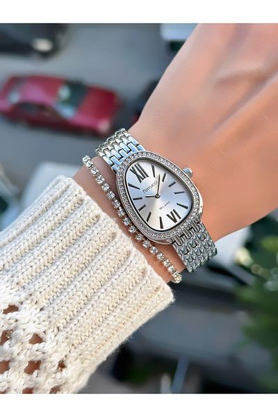 Ferrucci Steel Cord Snake Model Women's Watch 3 Atm Waterproof 2 Years Mechanism Warranty