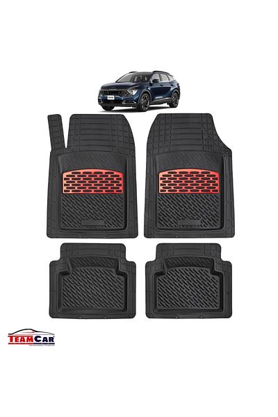 TEAMCAR Covorase Auto ® Tip Tavita Kia Sportage V (2021 ) Red