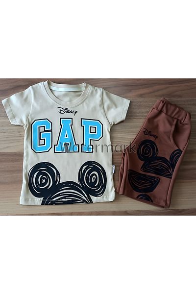 vişneli Boy Mickey Double Suit