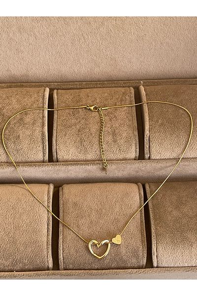 Rupen Kraft 316 L Surgical Steel K Letter Steel Necklace Stainless No Tarnish